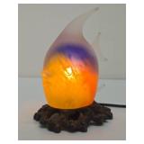 Working Glass Fish Lamp
