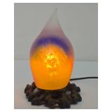 Working Glass Fish Lamp