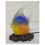 Working Glass Fish Lamp
