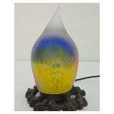 Working Glass Fish Lamp
