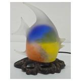 Working Glass Fish Lamp