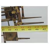 Great Looking Large Signed Vintage Brutalist Metal Wall Sculpture by Marc Weinstein - 