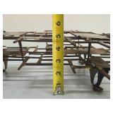 Great Looking Large Signed Vintage Brutalist Metal Wall Sculpture by Marc Weinstein - 
