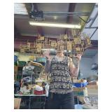 Great Looking Large Signed Vintage Brutalist Metal Wall Sculpture by Marc Weinstein - 