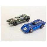 2 Nice Condition Vintage HOT WHEELS Red Lines