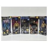 Lot of 5 Mint in Box STAR TREK Action Figures #1