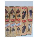 Lot of 5 Mint in Box Large Size GI JOE Action Figures