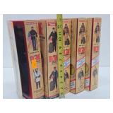 Lot of 5 Mint in Box Large Size GI JOE Action Figures