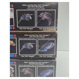 3 New Unbuilt Complete STAR TREK Voyager Model Kits