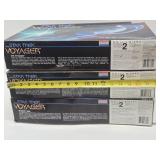 3 New Unbuilt Complete STAR TREK Voyager Model Kits