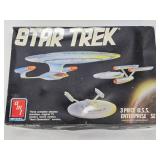 2 New Unbuilt Complete STAR TREK Model Kits