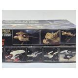 2 New Unbuilt Complete STAR TREK Model Kits
