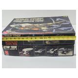 2 New Unbuilt Complete STAR TREK Model Kits