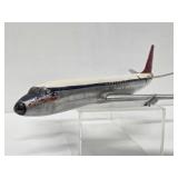 LARGE Vintage Metal Travel Agency Advertising Display Airplane - Northwest Airlines