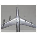 LARGE Vintage Metal Travel Agency Advertising Display Airplane - Northwest Airlines