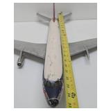 LARGE Vintage Metal Travel Agency Advertising Display Airplane - Northwest Airlines