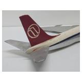LARGE Vintage Metal Travel Agency Advertising Display Airplane - Northwest Airlines