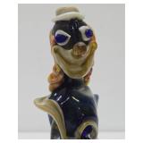 3 Vintage MURANO Glass Clowns