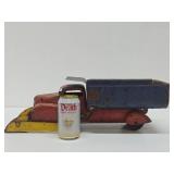 Vintage LUMAR Marx Pressed Steel Dump Truck