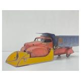 Vintage LUMAR Marx Pressed Steel Dump Truck