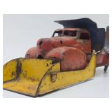 Vintage LUMAR Marx Pressed Steel Dump Truck