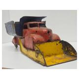 Vintage LUMAR Marx Pressed Steel Dump Truck