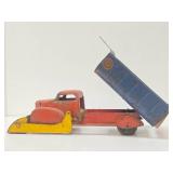 Vintage LUMAR Marx Pressed Steel Dump Truck