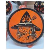 Nice Estate Lot of Old Vintage HALLOWEEN Decorations Nosie Makers etc