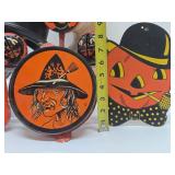 Nice Estate Lot of Old Vintage HALLOWEEN Decorations Nosie Makers etc
