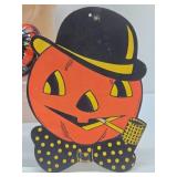 Nice Estate Lot of Old Vintage HALLOWEEN Decorations Nosie Makers etc