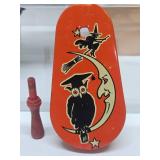 Nice Estate Lot of Old Vintage HALLOWEEN Decorations Nosie Makers etc