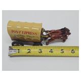 Great Old Vintage Linemar Tin Toy PONY EXPRESS Freight Wagon