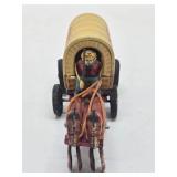 Great Old Vintage Linemar Tin Toy PONY EXPRESS Freight Wagon