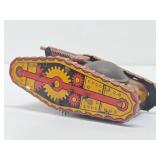Vintage MARX Tin Litho Army Tank