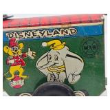 Old Vintage DISNEY Tin Litho CASEY JR. Disneyland Express Train Set
