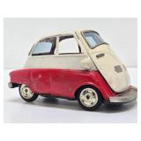 Vintage BMW Isetta Tin Friction Toy - Made in Japan