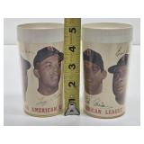 2 Vintage 1965 MN TWINS Cups
