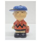 Old Vintage CHARLIE BROWN Peanuts Coin Bank