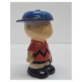 Old Vintage CHARLIE BROWN Peanuts Coin Bank