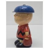 Old Vintage CHARLIE BROWN Peanuts Coin Bank