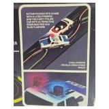 Vintage AFX "Nite Chase" Slot Car Set w/Cars