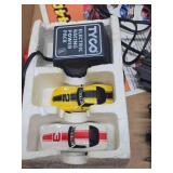 Vintage Tyco "Cliff Hangers" Slot Car Set w/Cars