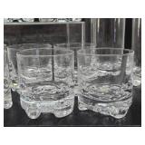 Great Looking Larger Set of Rocks Glasses Tumblers Pitcher etc