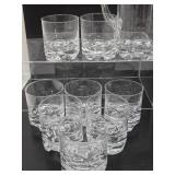 Great Looking Larger Set of Rocks Glasses Tumblers Pitcher etc