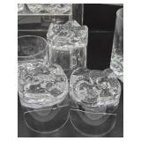 Great Looking Larger Set of Rocks Glasses Tumblers Pitcher etc