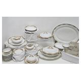 Very Nice Large Set of Vintage Wm Guerin & Co Limoges China - France