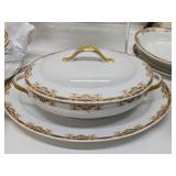 Very Nice Large Set of Vintage Wm Guerin & Co Limoges China - France