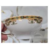 Very Nice Large Set of Vintage Wm Guerin & Co Limoges China - France