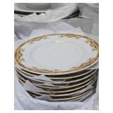 Very Nice Large Set of Vintage Wm Guerin & Co Limoges China - France