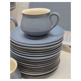 Great Looking Large Set of Mid Century DENBY Dinner Ware